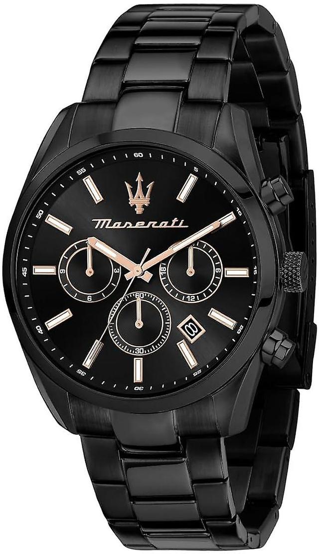 Relógio Maserati Mens R8853151009 Preto on Productcaster.