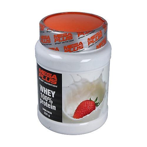 MegaPlus Whey 100% protein strawberry 500 g of powder (Strawberry) on Productcaster.