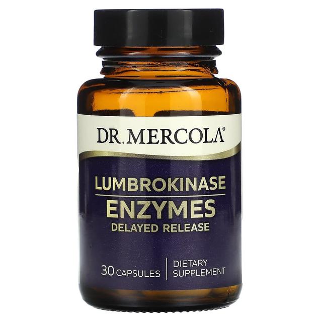 Dr. Mercola, Enzimi Lumbrokinase, 30 Capsule on Productcaster.