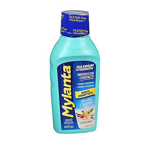 Mylanta Liquid Maximum Strength Vanilla Caramel, 12 Oz (Pack de 1) on Productcaster.