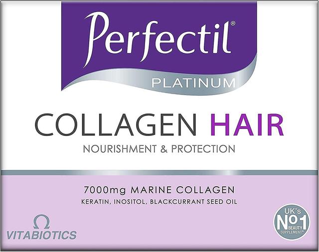 Vitabiotics Perfectil Platinum Collagen Hair 10x 50ml Bottles - 3 Packs for 2 on Productcaster.