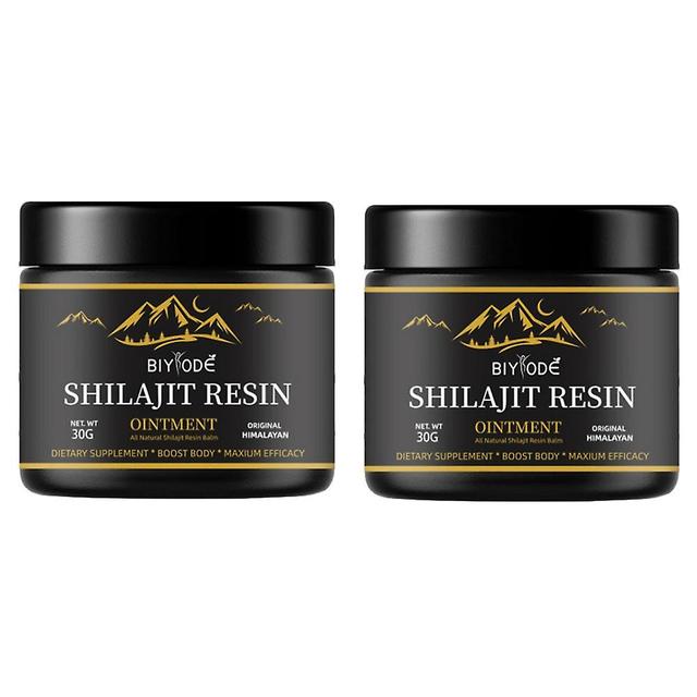 2ks Liečivá živica Shilajit 100% čistá himalájska kyselina fluvová vysoko kvalitná on Productcaster.