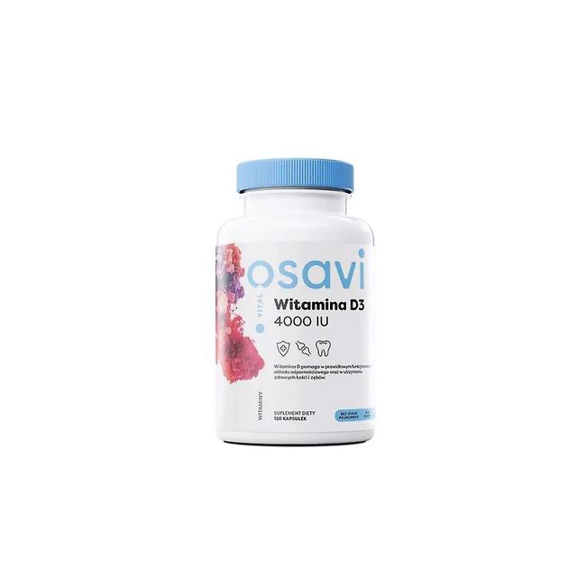 Osavi vitamina d3 4000 Iu (120 cápsulas) 8445 on Productcaster.