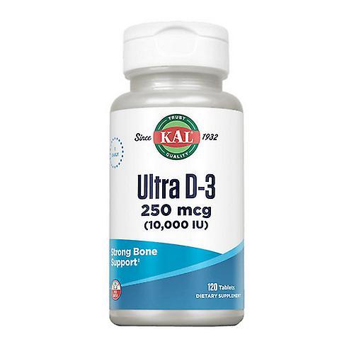 Kal Ultra D-3, 10, 000 IU, 120 Tabs (Pack of 1) on Productcaster.