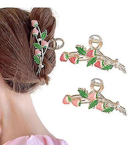 Lot De 2 Barrettes Cheveux En Mtal L'Arrire De La Tte Pour Filles on Productcaster.