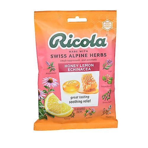 Ricola Hustenbonbons, Echinacea Honig Zitrone, 24 Tropfen (3er Packung) on Productcaster.