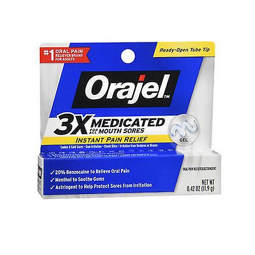 Arm & Hammer Orajel Mouth Sore Pain Relief Gel, 0.42 oz (Paquete de 1) on Productcaster.