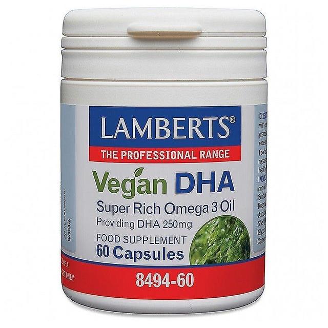 Lamberts Vegan DHA Capsules 60 (8494-60) on Productcaster.