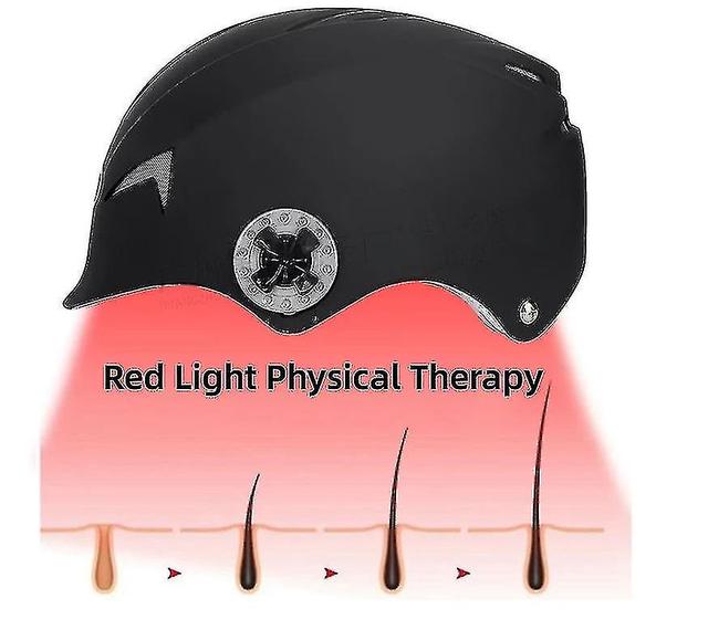 HCSC Red light helmet 45 beads 660nm depression anxiety relief stress scalp massage alzheimer's relief insomnia relax the brain on Productcaster.