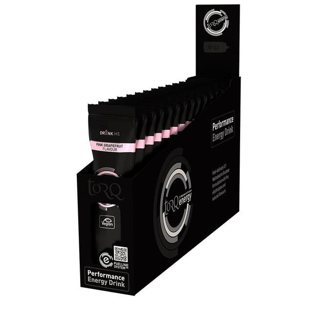 Torq Energidrik 30 g enkeltserveringspose Giv fugt med kulhydrater igen Tilskud til naturlige smagsstoffer - - Pakke med 15 Pink grapefrugt on Productcaster.