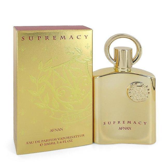 Supremacy Gold Eau De Parfum Spray (Unisex) Przez Afnan 3.4 uncji Eau De Parfum Spray 3.4 oz Eau De Parfum Spray on Productcaster.