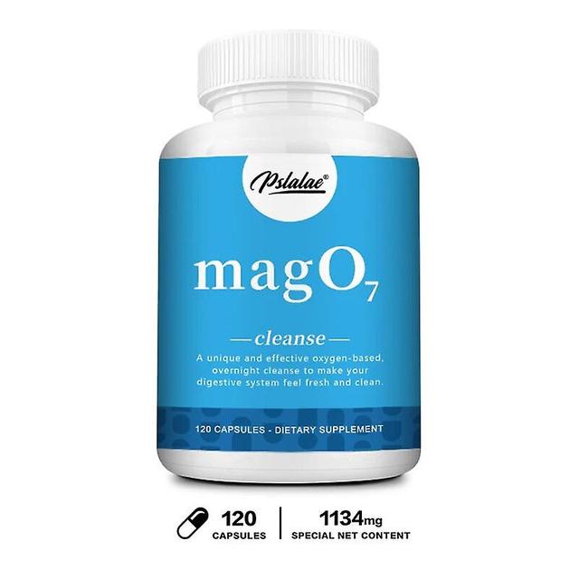 Visgaler Premium Mag O7 Capsules, Oxygenates The Digestive System, Colon Cleanses And Detoxifies, Relieves Constipation, Non-gmo 120 Capsules on Productcaster.