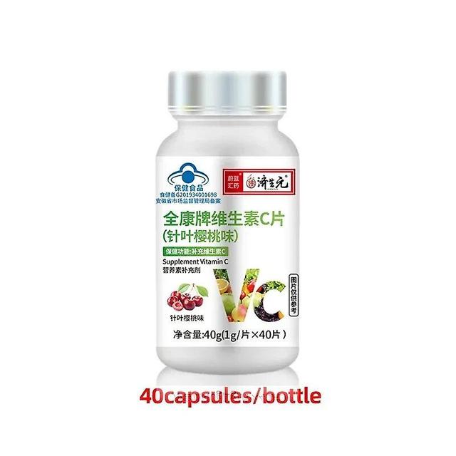 Jinzhaolai Vitamina C Comprimidos Saúde Alimentos Vitaminas Ácido Ascórbico Suplementos Para Aldult Acerola Sabor Cereja 1Bottle on Productcaster.