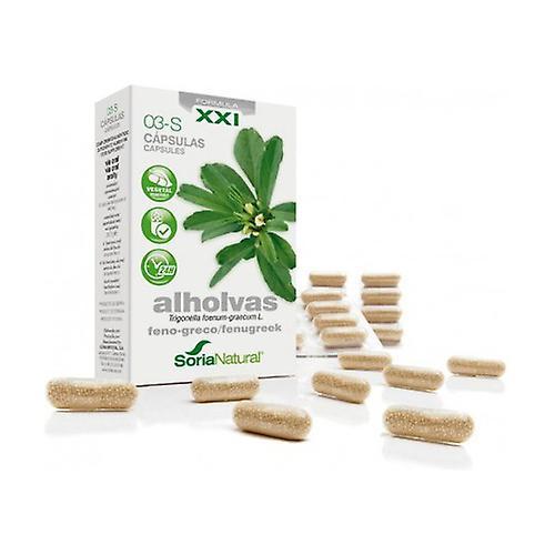 Soria Natural 03 S Fenugreek (XXI Formula) 30 capsules on Productcaster.