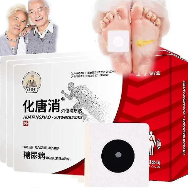 Hua Tang Xiao Acupoint Sticker, Herbal Diabetes Patch, Hua Tang Xiao, Huatangxiao Acupoint Pressure Stimulation 14pcs on Productcaster.