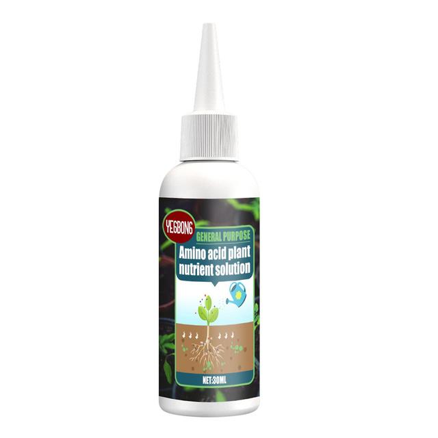 Aminozuur plant voedingsoplossing aminozuur plant zaadgroei supplement bevorderen van de gezonde groei van planten 30ML on Productcaster.