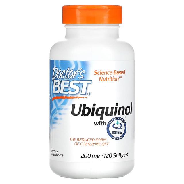 Doctor's Best, Ubiquinol med Kaneka, 200 mg, 120 Softgels on Productcaster.