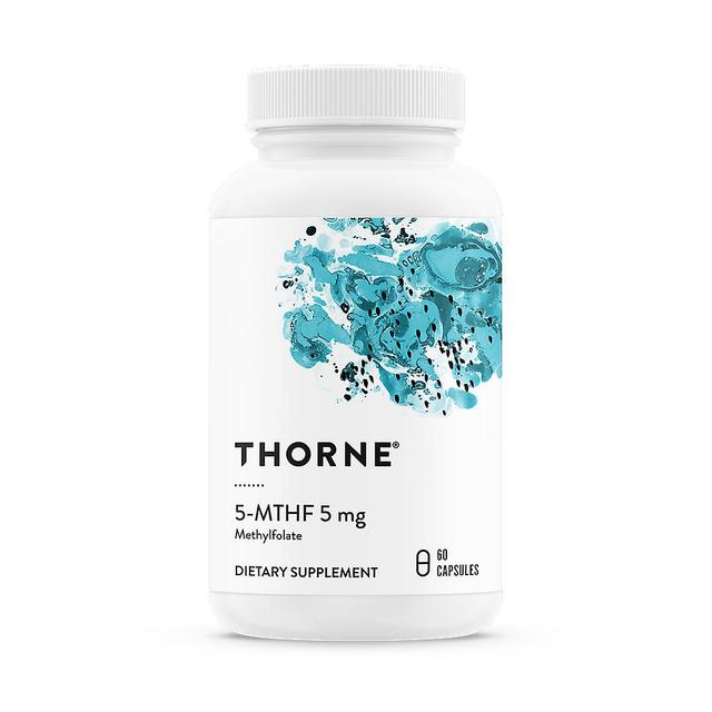 Thorne Research 5-MTHF 5mg (L-5-metyylitetrahydrofolaatti) 60 kapselia on Productcaster.