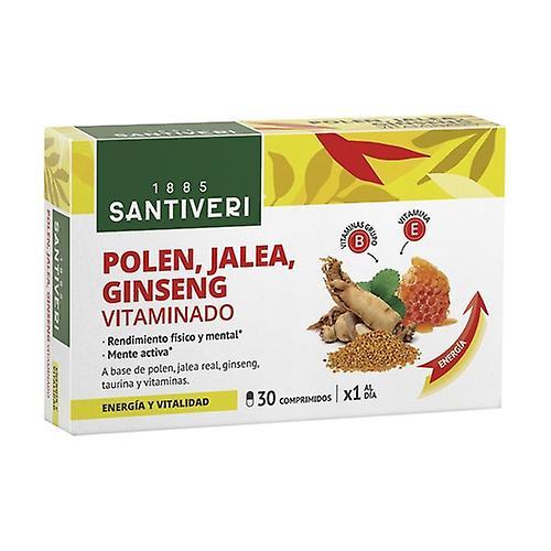 Santiveri Pollen, jelly and vitaminized ginseng 30 tablets on Productcaster.