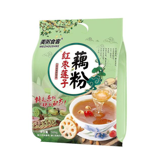 Chinese Red Date Lotus Seed Root Powder Soup Instant Lotus Root Powder 500g on Productcaster.