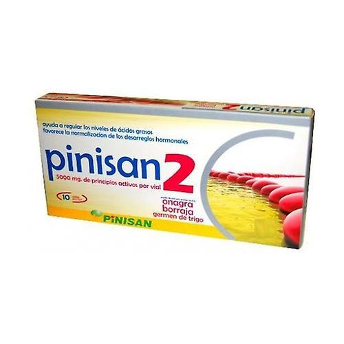 Pinisan 2 Evening Primrose and Borage 10 ampoules on Productcaster.