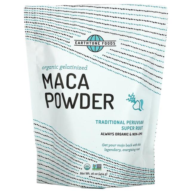 Earthtone Foods, Organic Gelatinized Maca Powder, 16 oz (454 g) on Productcaster.