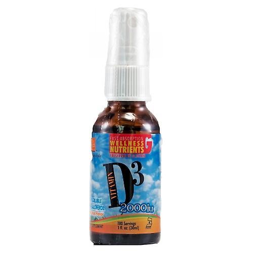 LA Naturals L. A . Naturals D3 MCT Spray, 2,000 UI, 1 oz (paquete de 4) on Productcaster.