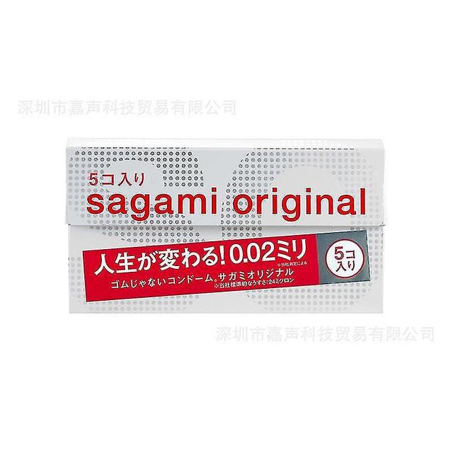 Sjioh Authentic Japanese Import Happy 001 Sagami 001 Ultra-thin Condom Polyurethane 5pcs on Productcaster.