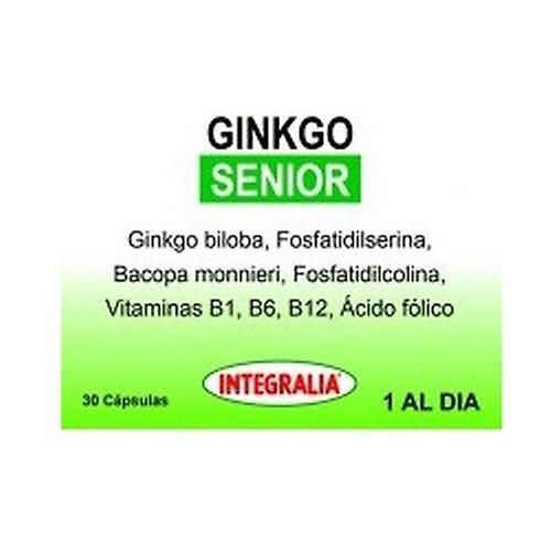 Integralia Ginkgo Senior 30 capsules on Productcaster.