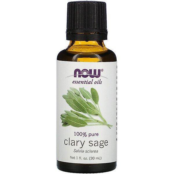 Now Foods, Essential Oils, Clary Sage, 1 fl oz (30 ml) on Productcaster.