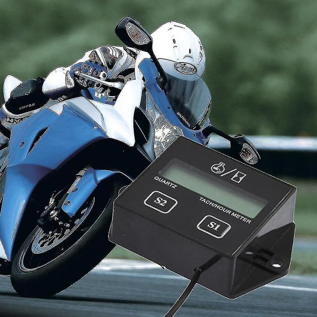 Sofirn Tennplugger Motor Digital Tach TimeMåler Takometer Motorsykkel Sykkel on Productcaster.