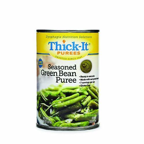 Thick-It Purê Grosso 15 oz. Recipiente Lata Temperado Feijão Verde Sabor Pronto para Usar Consistência de Purê, Contagem de 1 (Pacote de 1) on Productcaster.