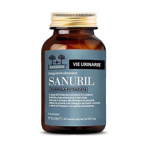 Salugea Sanuril enhanced formula 60 capsules on Productcaster.