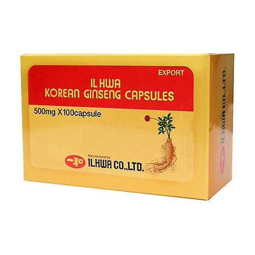 IL HWA Korean Ginseng Blister 100 capsules of 612mg on Productcaster.