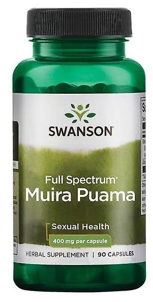 Swanson Full-Spectrum Muira Puama Root 400 mg 90 Capsule on Productcaster.