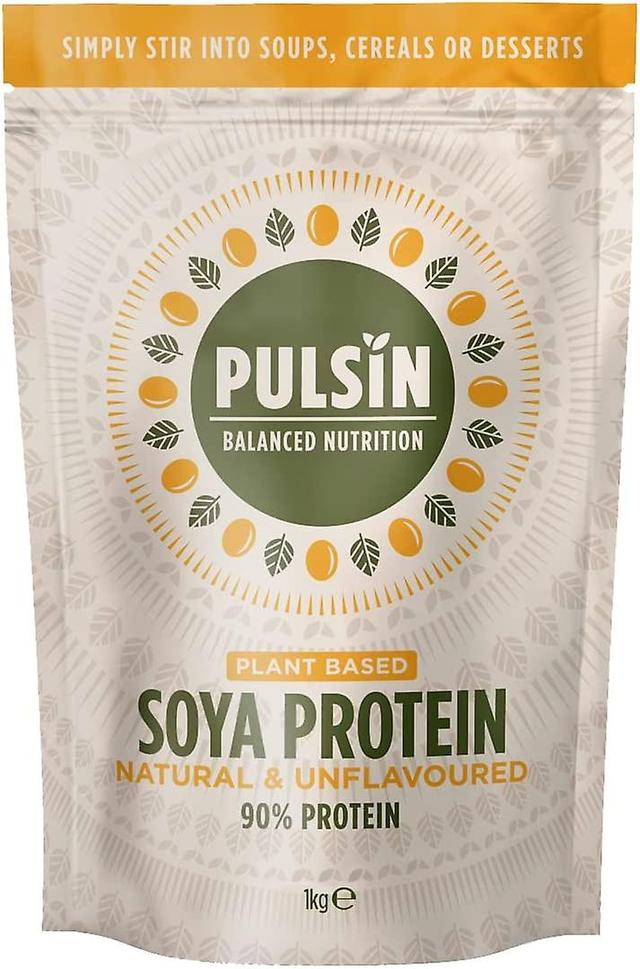 Pulsin Soya Protein Isolate Powder, 1000g on Productcaster.