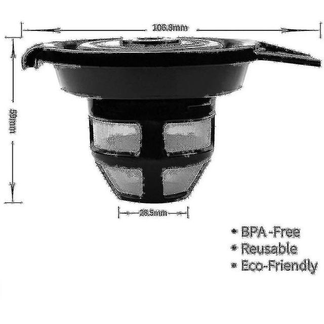 Coffee Filter For Hamilton 49979/ 2 Way Capsule With Spoon & Brush on Productcaster.