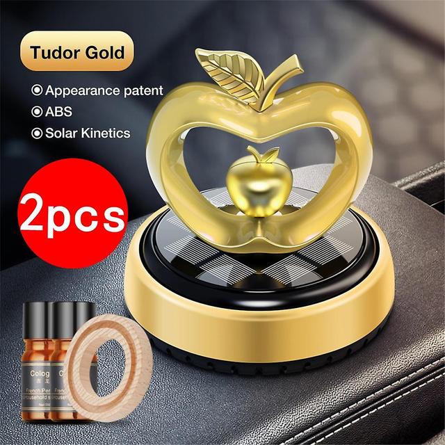 Car Air Freshener Perfume Solar Energy Rotating Aromatherapy Decoration Automobile Diffuser For Vehicle Home Car Interior Parts on Productcaster.