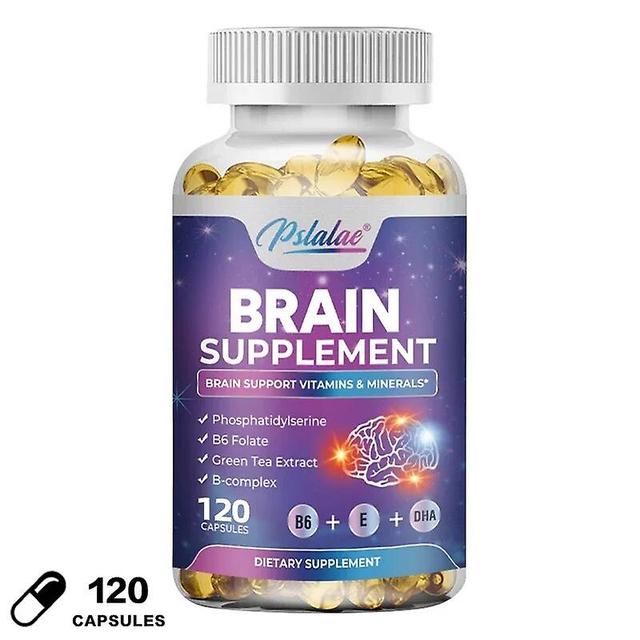 Eccpp Brain Supplement Capsules - Minne, Fokus, Klarhet, Energi Brain Supplement 120 Capsules on Productcaster.