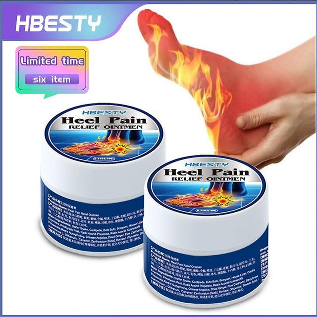 Hbesty Heel Pain Tongluo Cream Crema Para El Cuidado De Las Articulaciones Del Talón Y El Tobillo Y Crema Para El Cuidado De La Salud 6PCS on Productcaster.