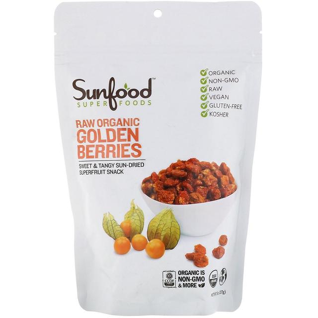 Sunfood, Raw Organic Golden Berries, 8 oz (227 g) on Productcaster.