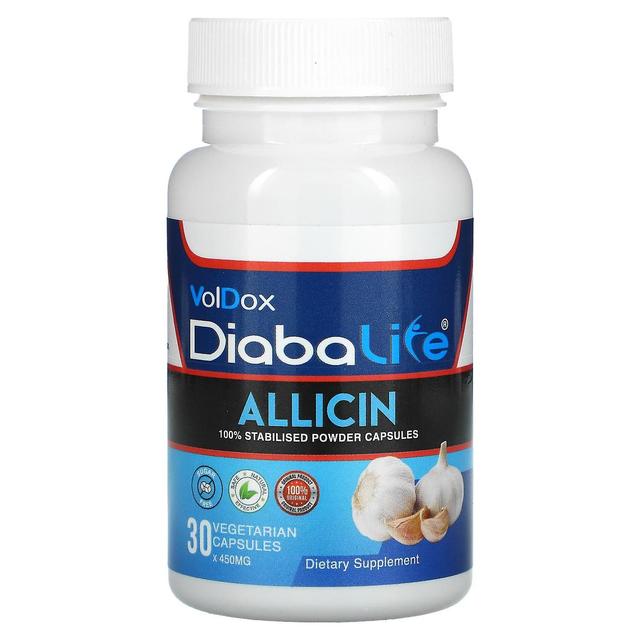 Allimax, Diabalife, Allicin, 500 mg, 30 Vegetarian Capsules on Productcaster.