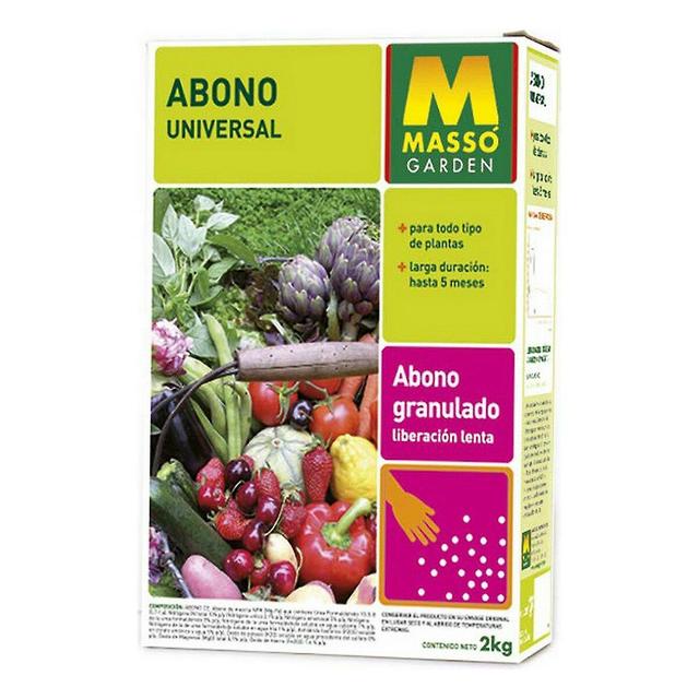 Massó Non-organic fertiliser Masso Universal Granules 2 Kg on Productcaster.