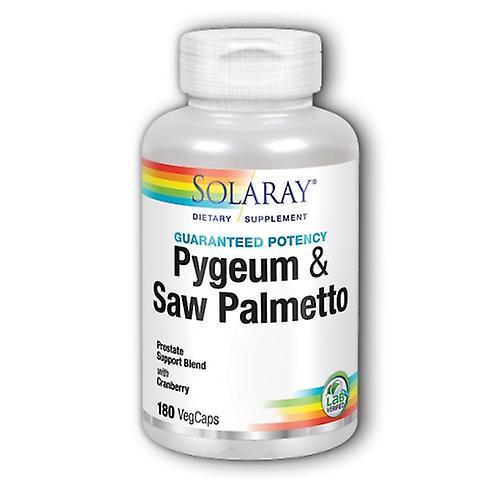 Solaray Pygeum & Saw Palmetto, 180 cápsulas (Pack de 1) on Productcaster.