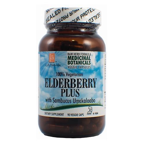 LA Naturals L. A. Naturals Elderberry Plus Raw Formula, 90 Cápsulas Vegetales (Pack de 1) on Productcaster.