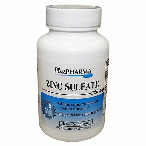 Plus Pharma Zinc Sulfate,220mg,100 Caps (Pack of 2) on Productcaster.