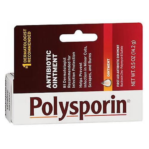 Polysporin førstehjælp antibiotisk salve, 0,5 oz (pakke med 6) on Productcaster.