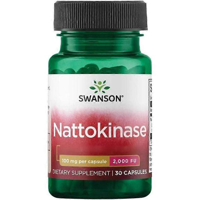 Swanson Nattokinase 100mg Capsules 30 on Productcaster.