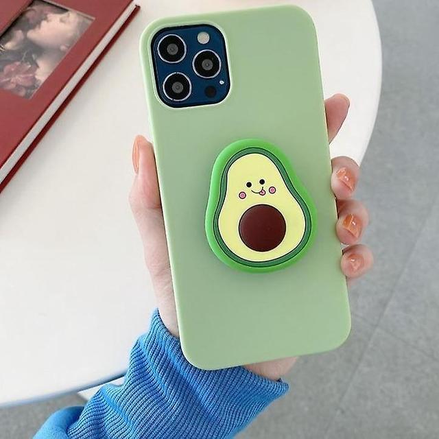 DeliaWinterfel Fruit Avocado, Orange, Strawberry, Peach Cover For Xiaomi Green Avocado For Redmi Note 9S on Productcaster.