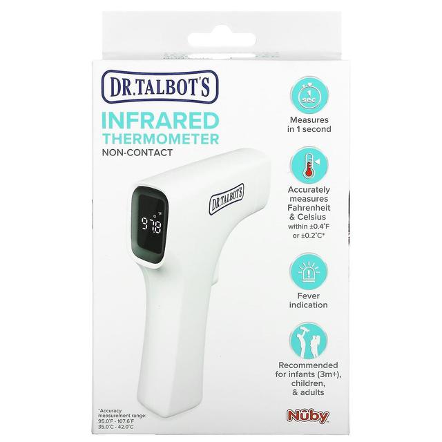 Dr. Talbot's Dr. Talbots, infraröd termometer, vit, 1 termometer on Productcaster.